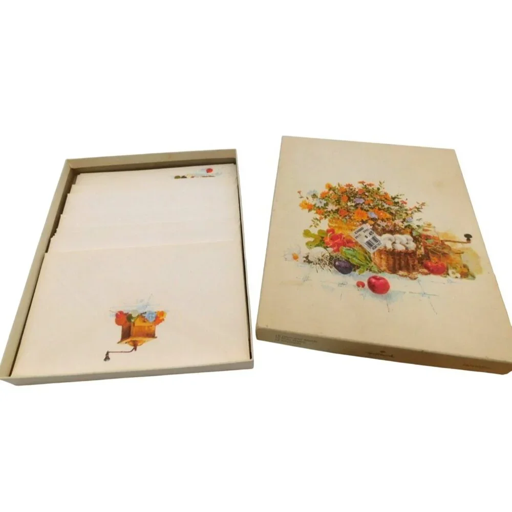 Lot of Vintage Victorian Inspired Stationery Sets Hallmark Victorian Greetings